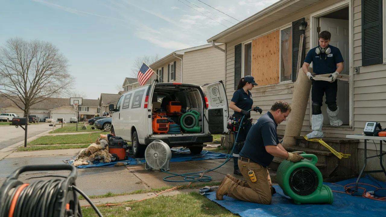 Water Damage Restoration in Fairfield, WA near me